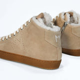 EARTH FUR | Cuoio - Mid Top - Women
