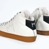 EARTH FUR | White - Mid Top - Women
