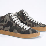 EARTH | Camo canvas - Mid Top - Hommes