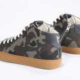 EARTH | Camo canvas - Mid Top - Hommes