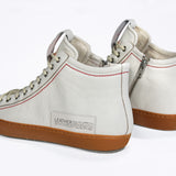 ORIGINAL LC17 | Vintage Leather White -  High Top -  Men