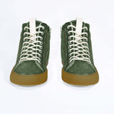 ORIGINAL LC17 | Suede Military Green - High Top - Men