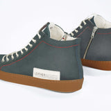 ORIGINAL LC17 | Suede Military Green - High Top - Men