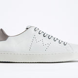 LC06 | Beige & White - Low Top - Femmes