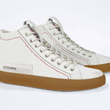 ORIGINAL LC17 | Vintage Leather White -  High Top -  Men