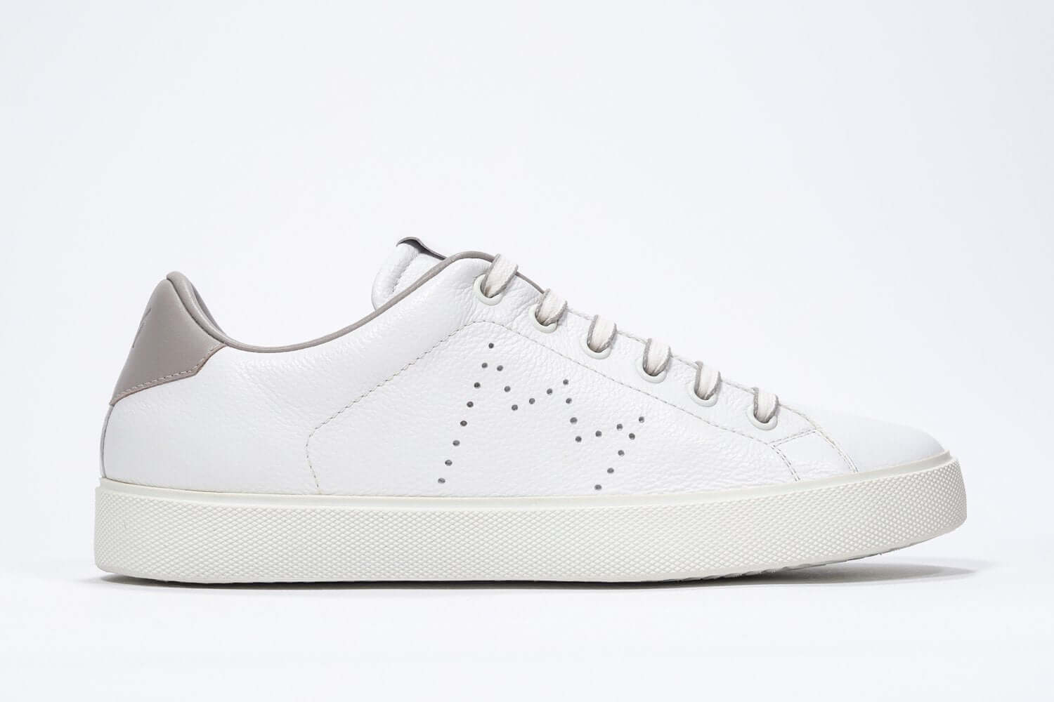 Leather Crown LC06 | Beige & Bianche - Basse - Uomo