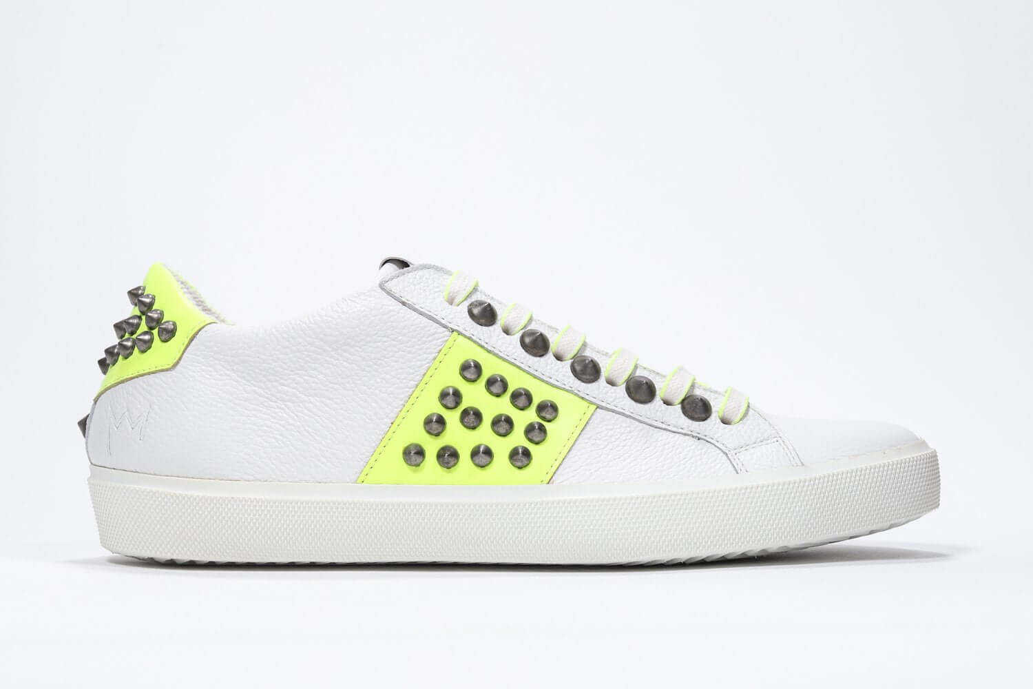 Leather Crown STUDLIGHT | Giallo neon - BASSE - Donna